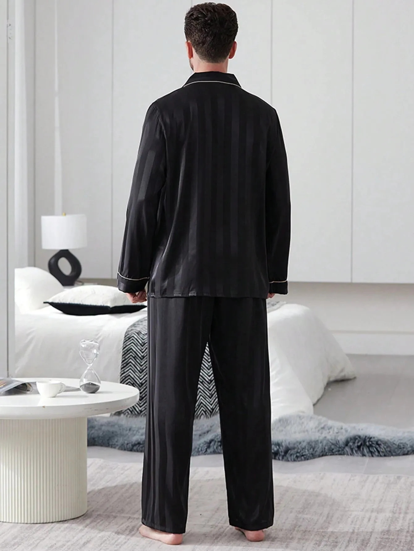 13240 2c-282 Conjunto de ropa de hogar hombre 2 Pzas