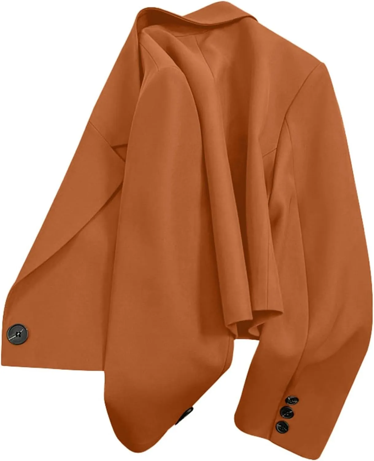 Blazers for Women 2025 Cropped Business Casual Outfits Long Sleeve Open Front Cardigan Work Suit Fall Fashion Coat