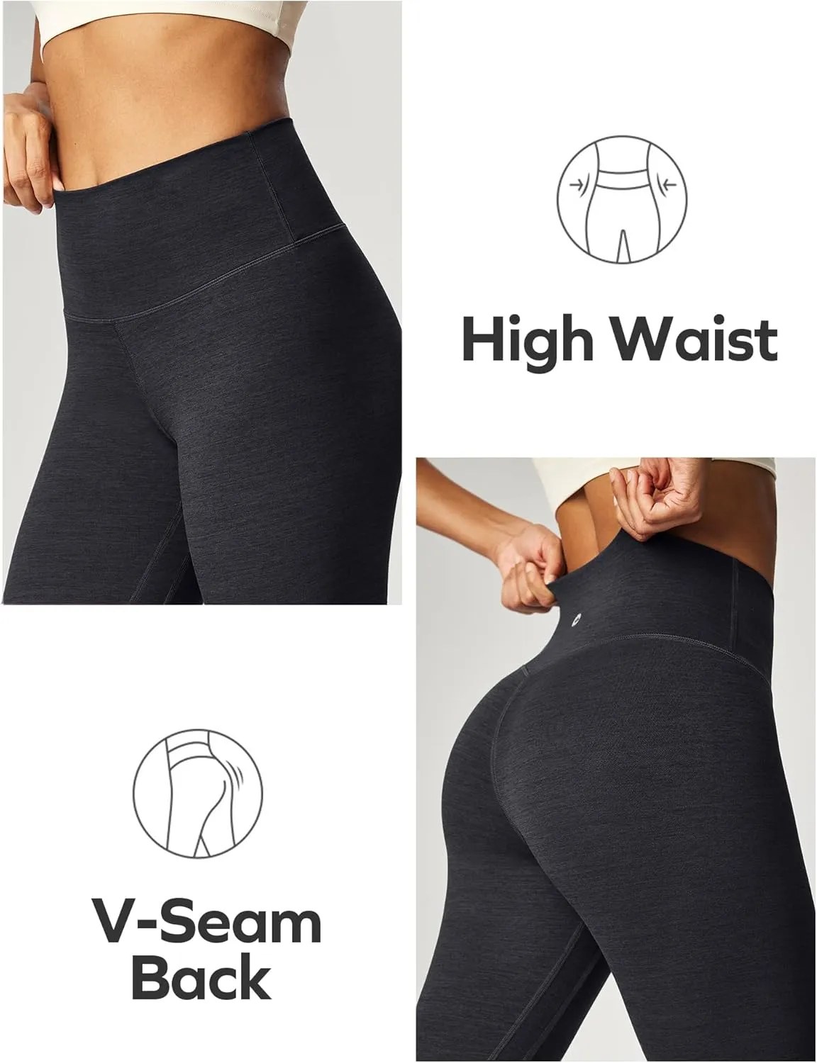 Ewedoos Compression Leggings for Women Tummy Control Workout Leggings Buttery Soft Leggings High Waisted Yoga Pants