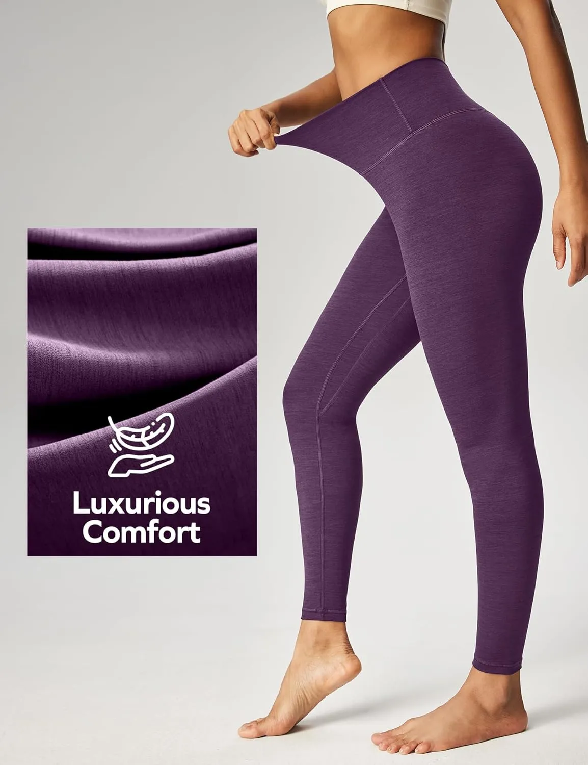 Ewedoos Compression Leggings for Women Tummy Control Workout Leggings Buttery Soft Leggings High Waisted Yoga Pants
