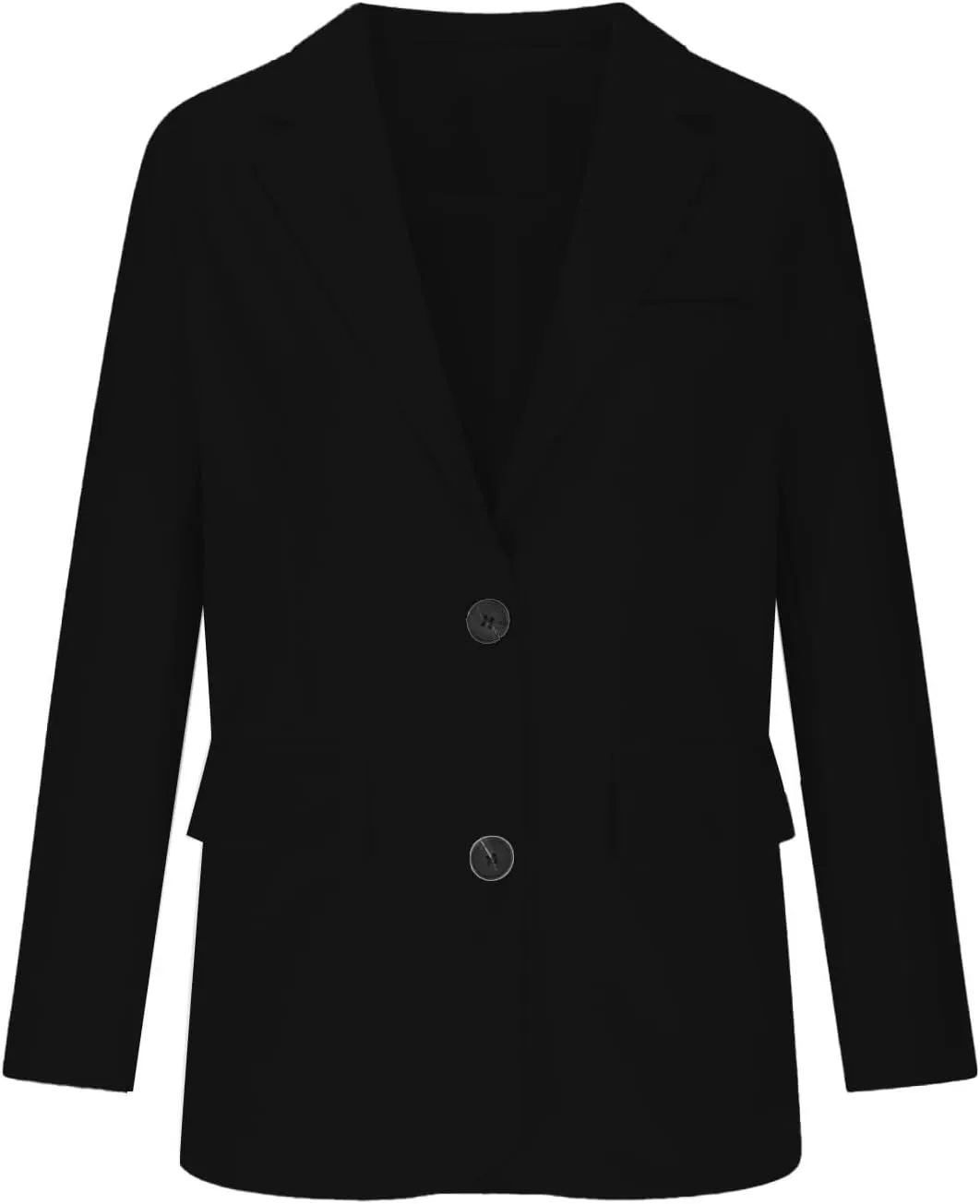 Fall Blazers for Women 2024 Business Casual Long Sleeve Dressy Open Front Coats Work Office Oversized Suit Jackets