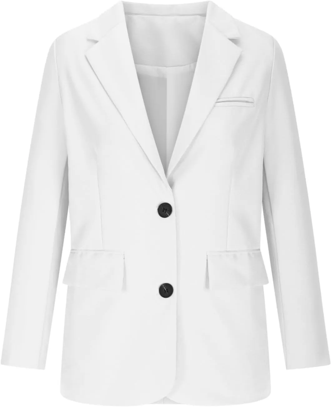 Fall Blazers for Women 2024 Business Casual Long Sleeve Dressy Open Front Coats Work Office Oversized Suit Jackets