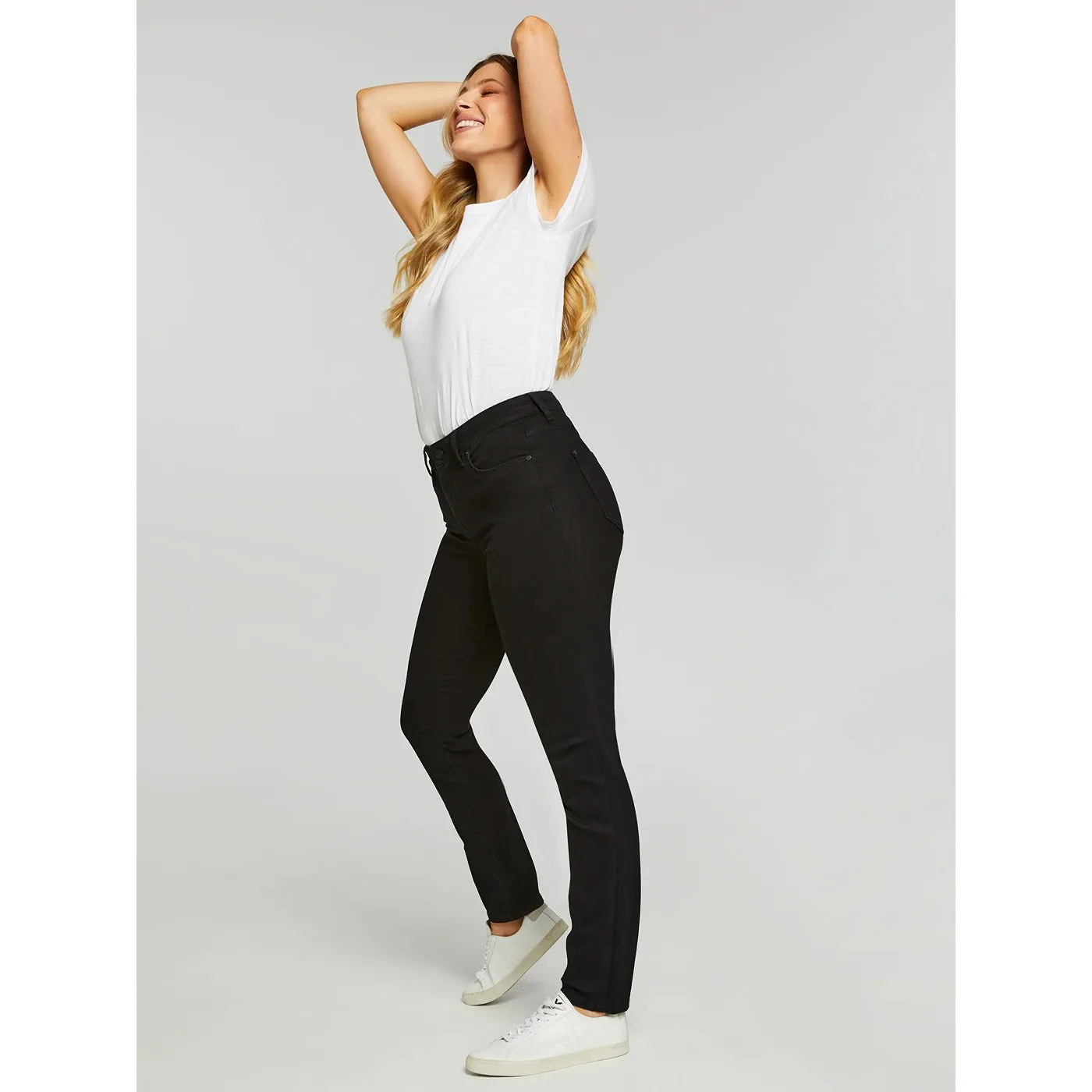 JJ Black Skinny High Rise Jeans