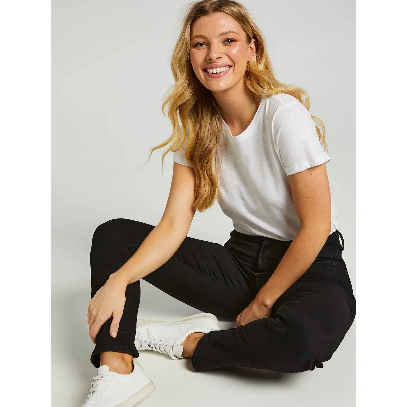 JJ Black Skinny High Rise Jeans