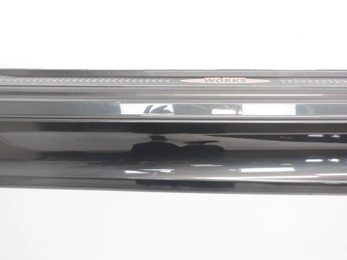 Mini Cooper JCW Aero Side Skirt Eclipse Grey Left 51710404115 07-15 R56 R57 R58 314