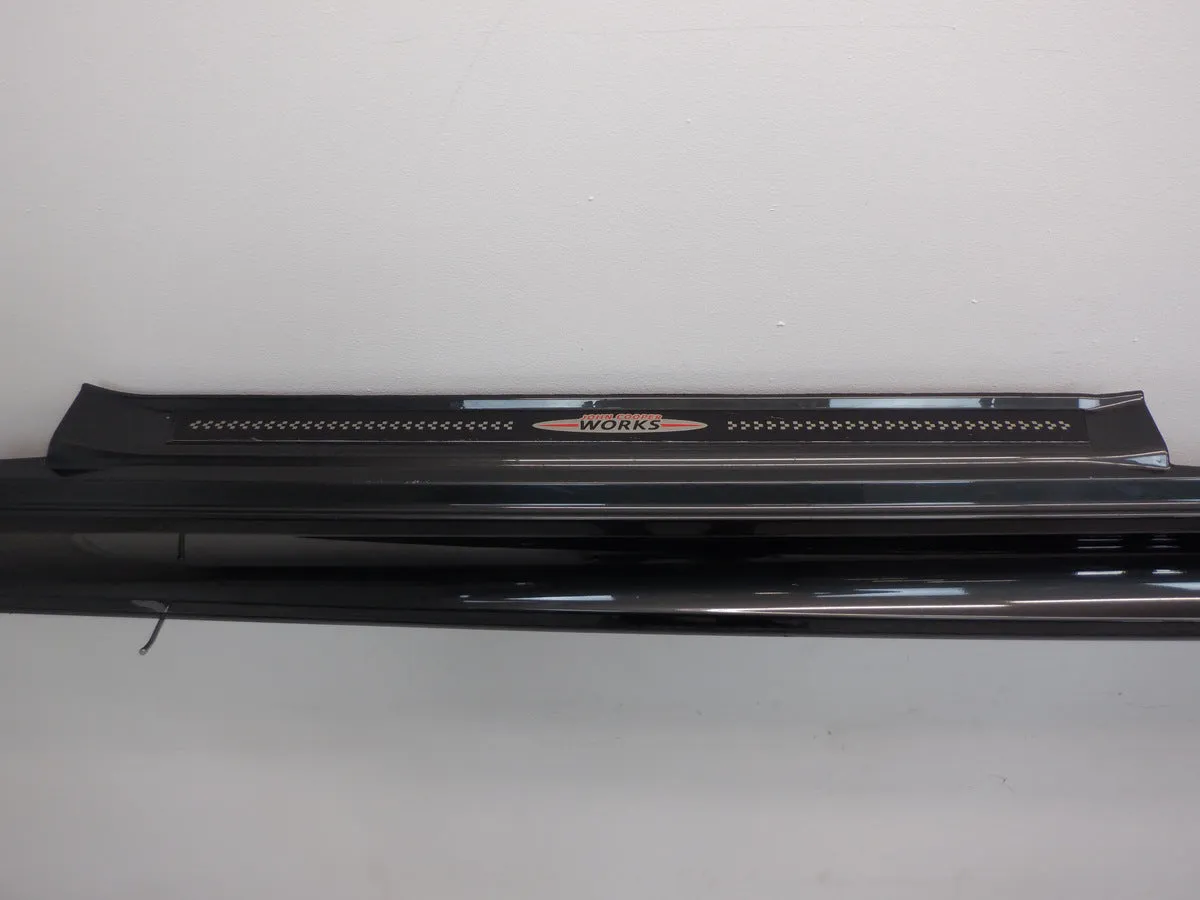 Mini Cooper JCW Aero Side Skirt Eclipse Grey Left 51710404115 07-15 R56 R57 R58 314