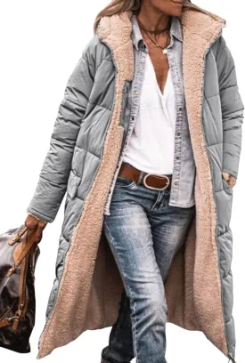PRETTYGARDEN Women's 2025 Winter Fashion Clothes Oversized Shearling Fleece Long Coats Jackets