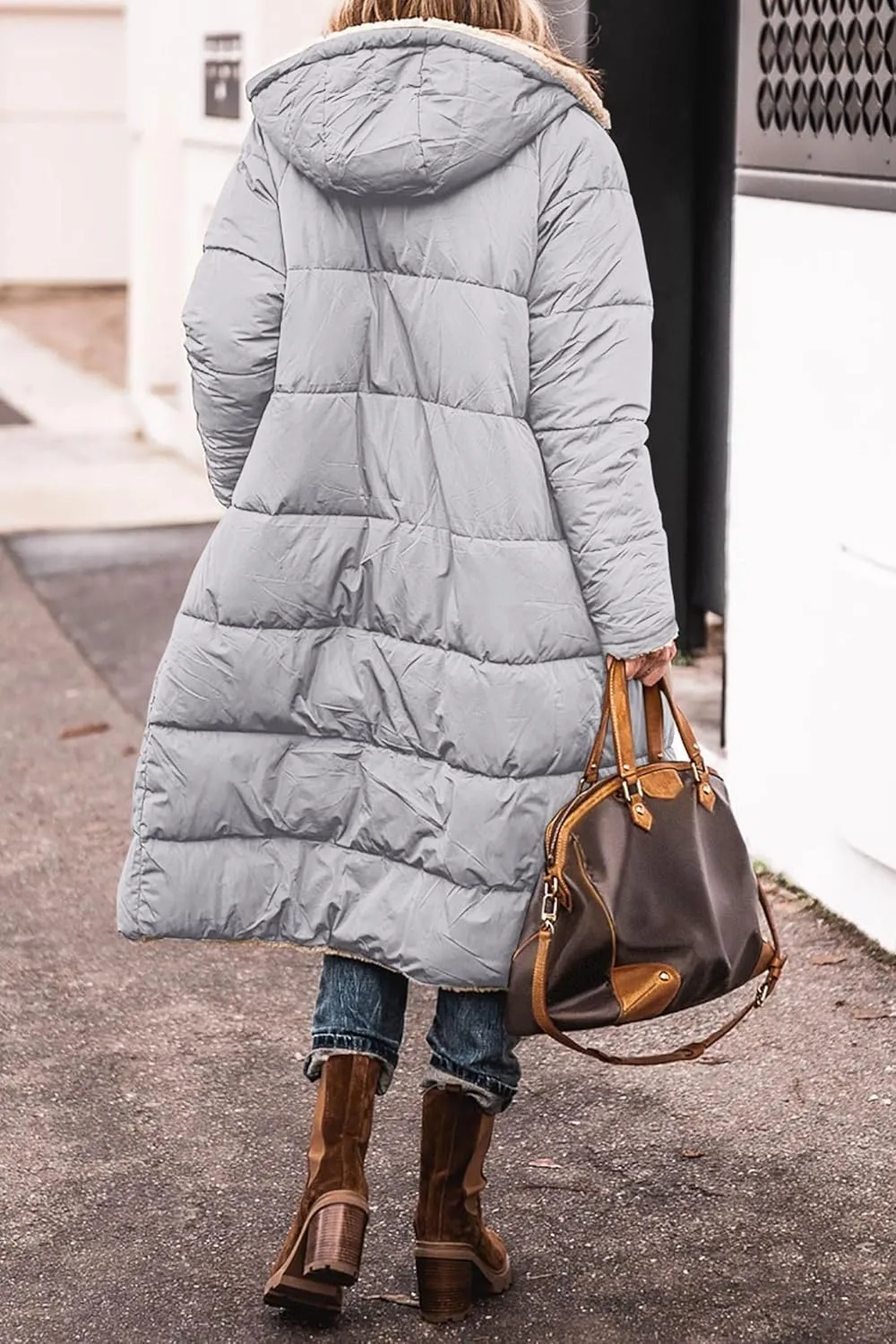 PRETTYGARDEN Women's 2025 Winter Fashion Clothes Oversized Shearling Fleece Long Coats Jackets