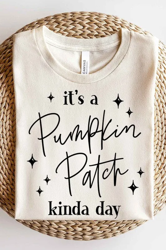 PUMPKIN PATCH DAY GRAPHIC T SHIRT