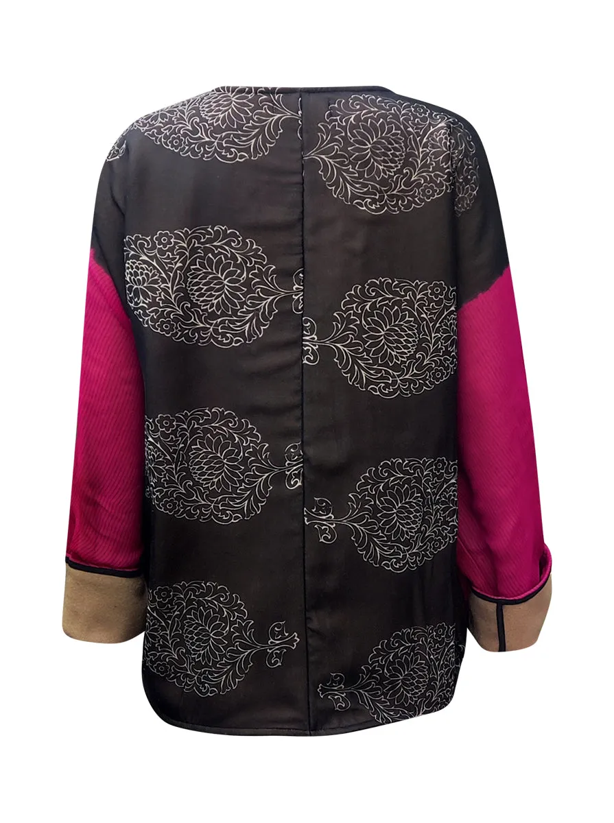 ReSaree felt jacket heera