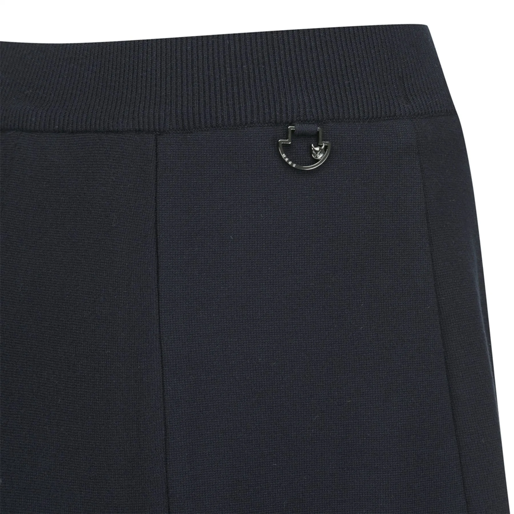 Womens Cable Pleats Knit Skort Navy - W23