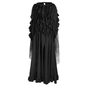 Women's Gothic Ruffled Mess Skirts