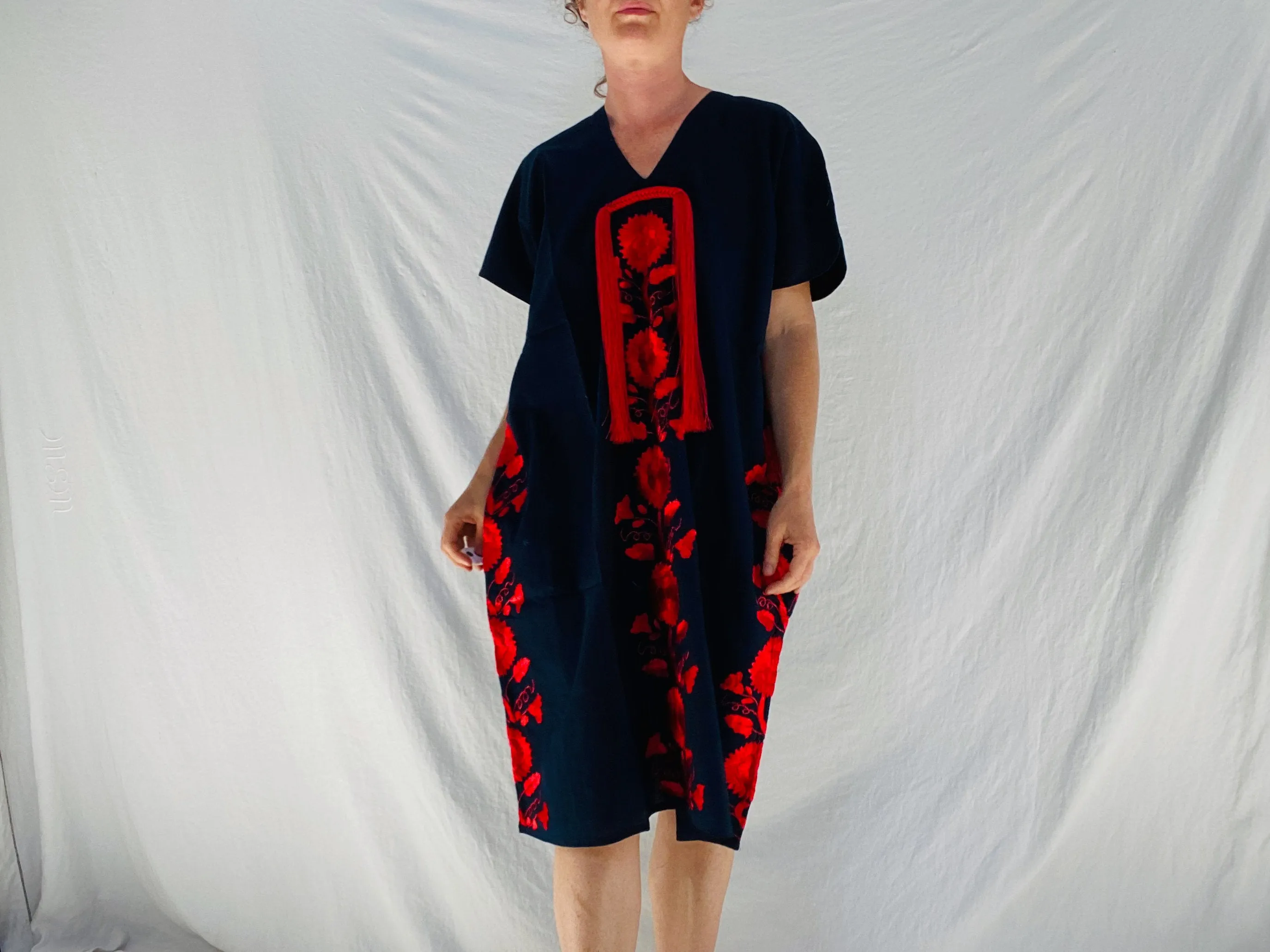 Yalalag Huipil Tunic. Oaxaca, Mexico.
