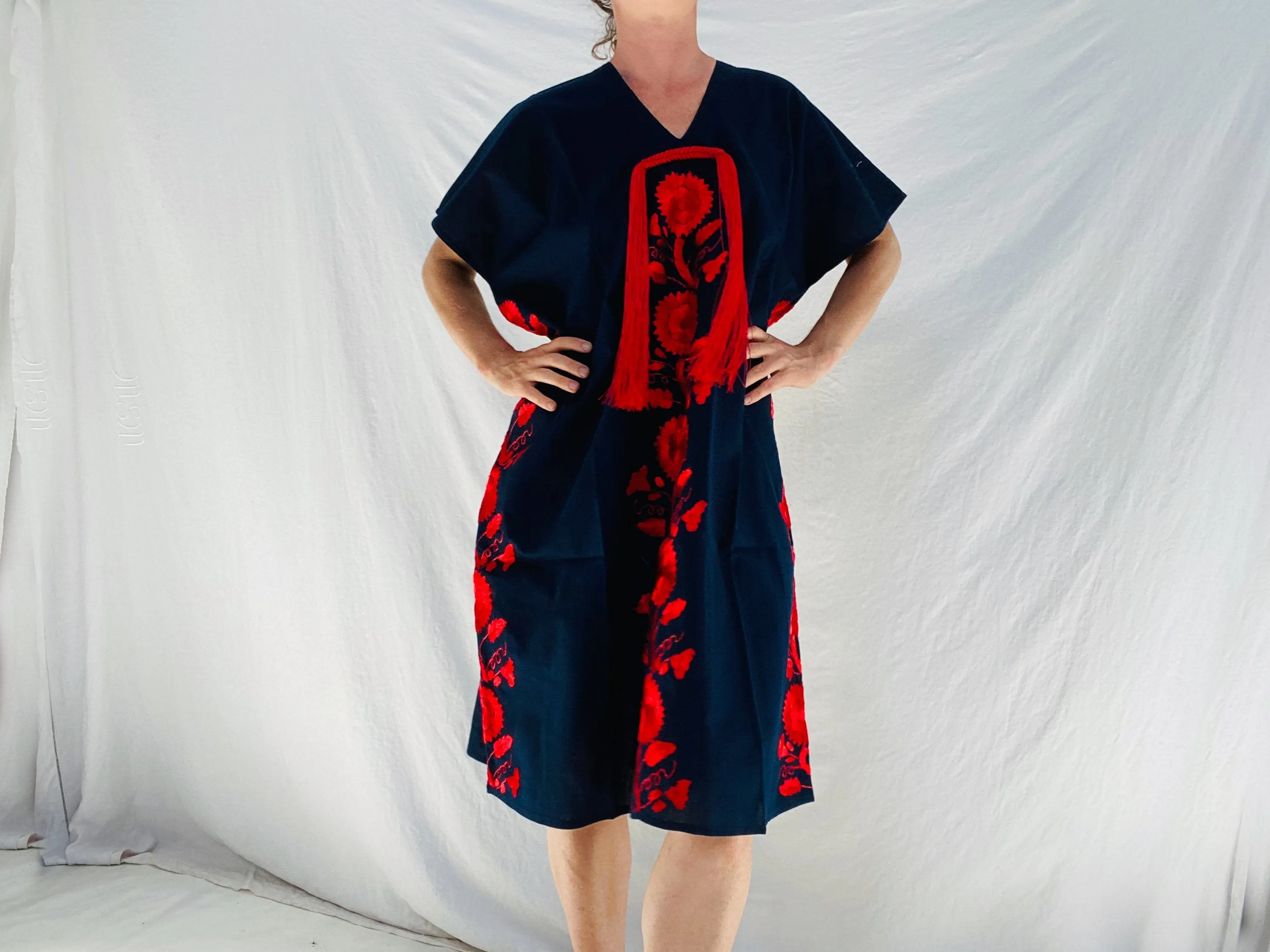 Yalalag Huipil Tunic. Oaxaca, Mexico.